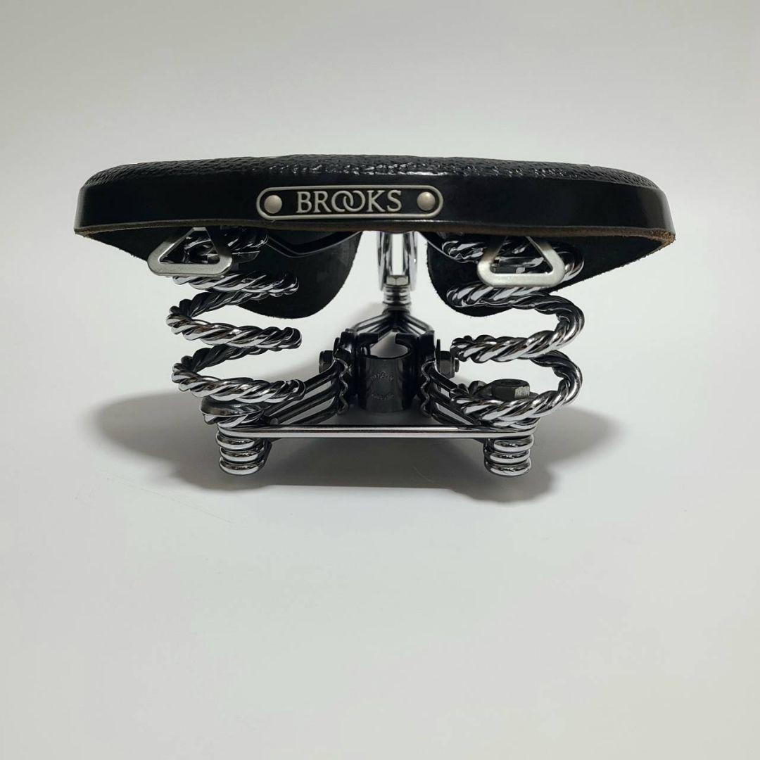 BROOKS ブルックス　レザー　サドル　【B-33】CHROME ブラック