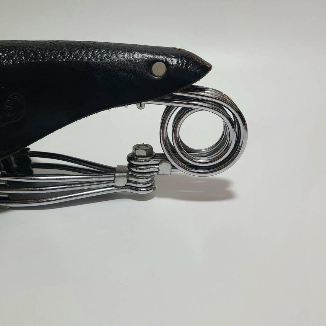 BROOKS ブルックス　レザー　サドル　【B-33】CHROME ブラック
