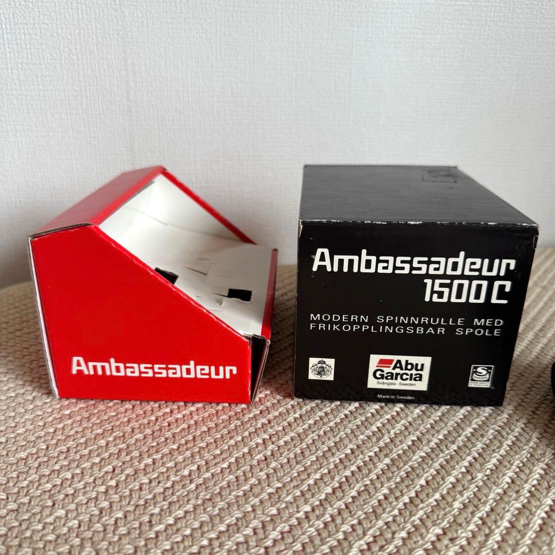 abu ambassadeur 1500c black ブラック 箱付き