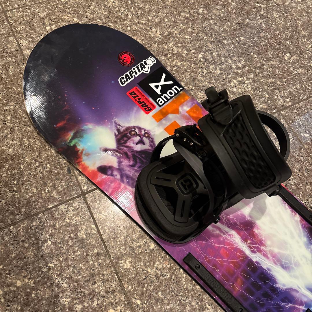 Capita キャピタ キッズ　スノーボード 120 3点セット