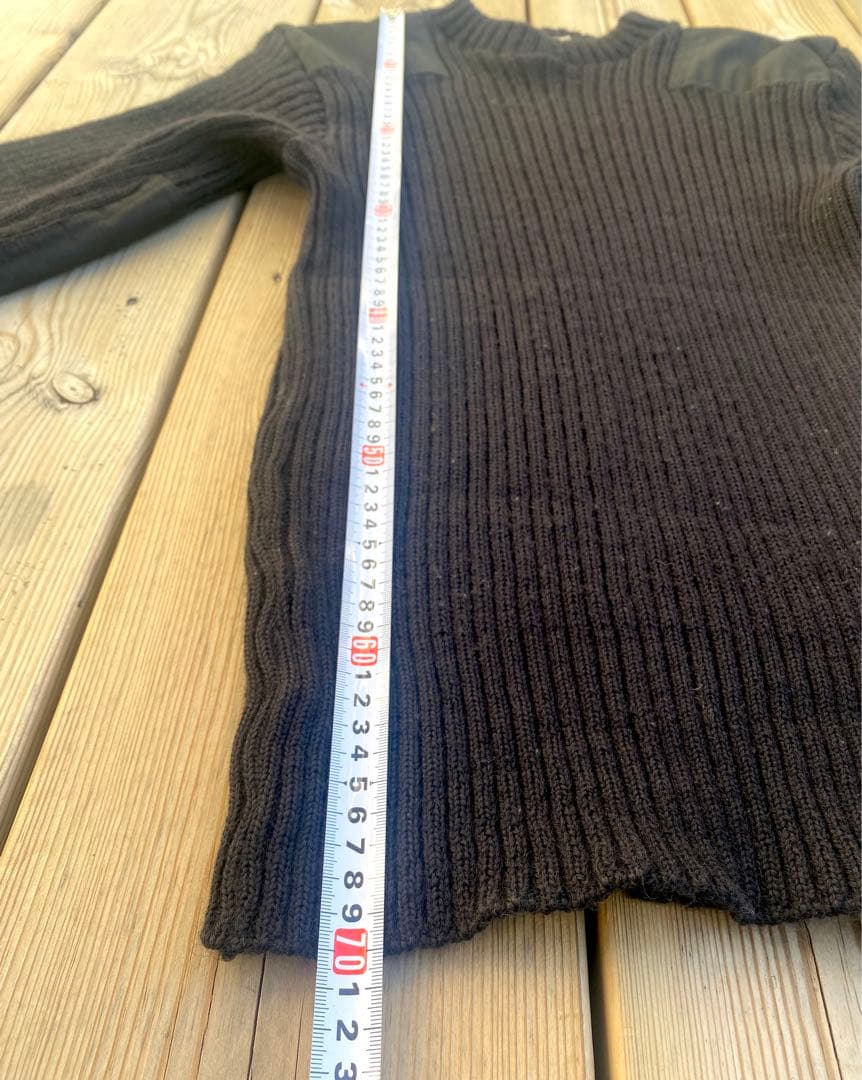 値下げ依頼者コマンドセーター100%woolサイズ40イギリス軍