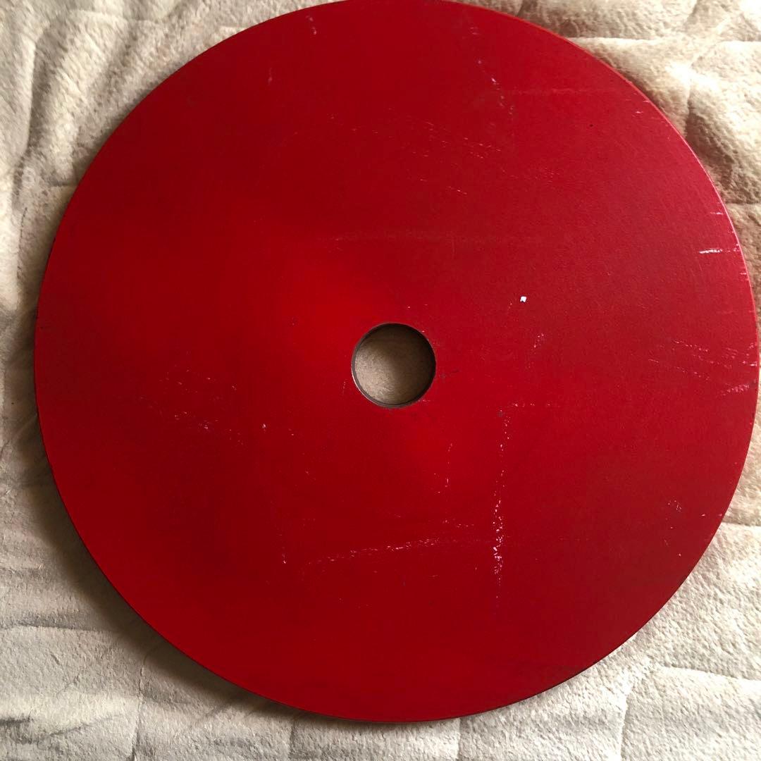 BODONG 25kg ウエイトプレート 赤　1枚
