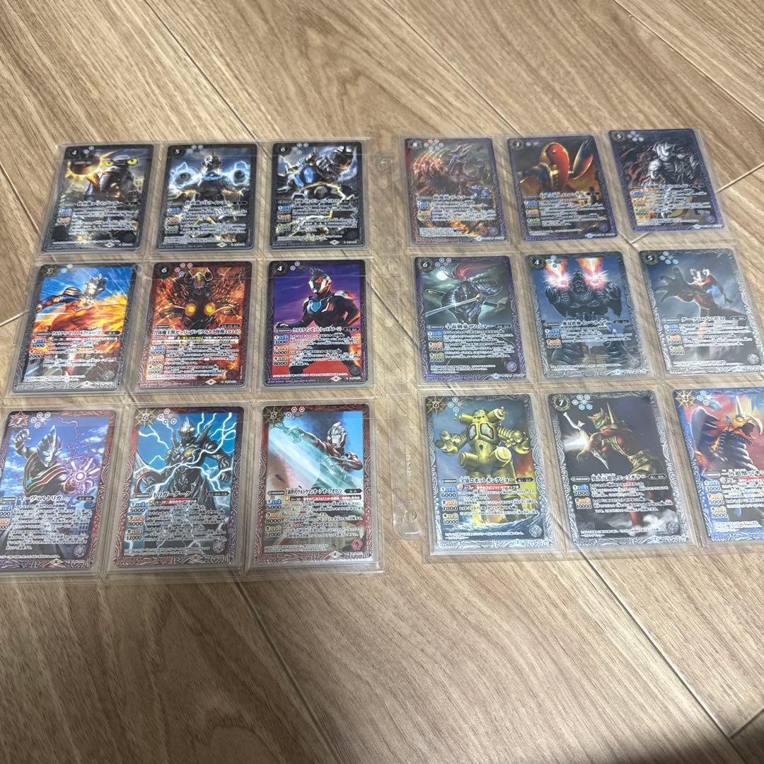 バトルスピリッツカードセット　ガンダム　ウルトラマン