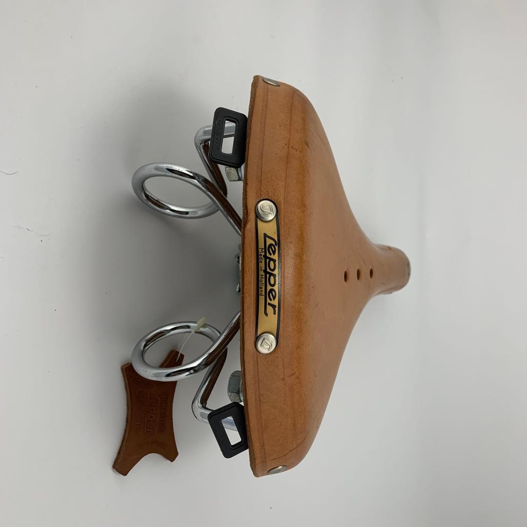 Lepper レッパー社　オランダ　本革サドル　自転車パーツ　未使用品