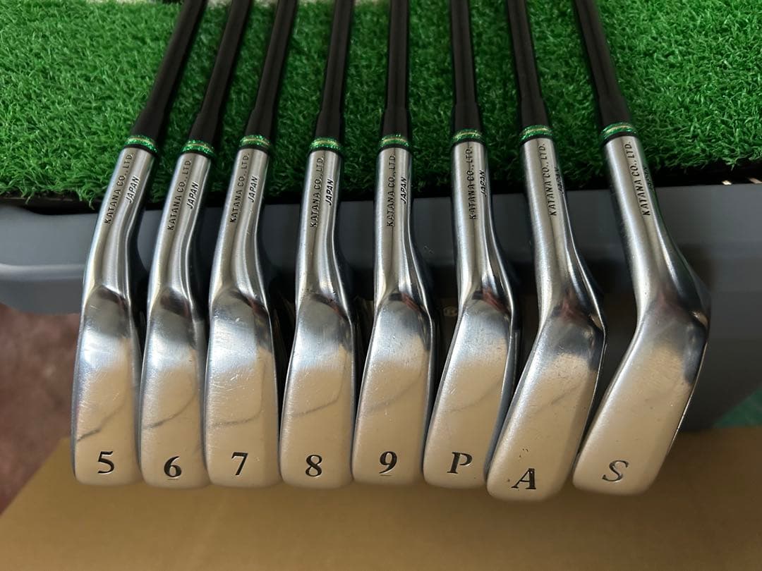 KATANA GOLF SWORD izu MAX-230 アイアン8本セット