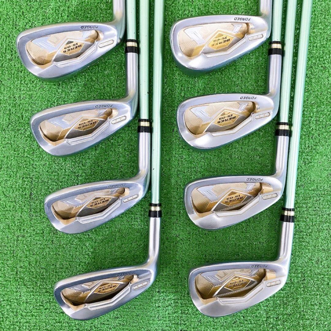 ツ03★★左利き用HONMA BERES IS-03 8本アイアンセット R