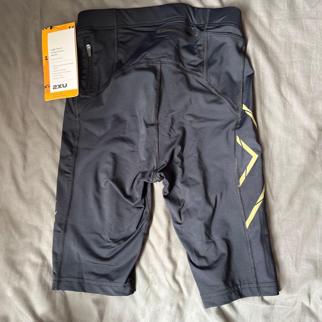 2XU ハーフタイツ XS ブラック