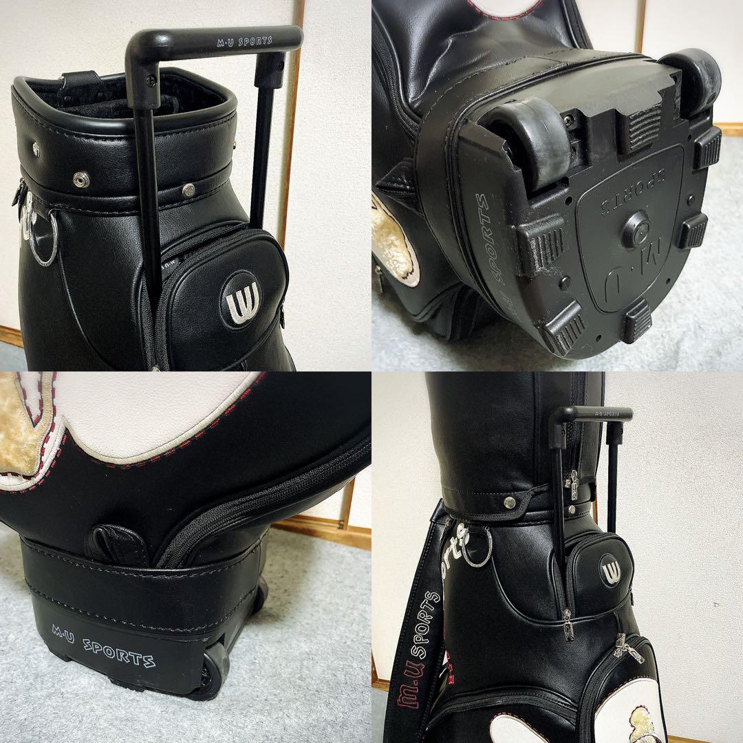 超美品 入手困難 ゴルフバッグ ウエサコ MUスポーツ 完売廃盤 希少 一番人気