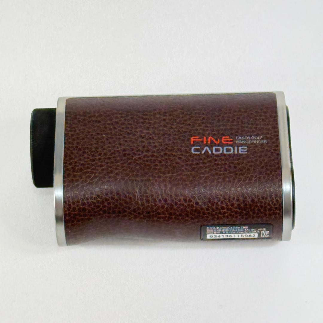 中古 FINE CADDIE レーザー距離計 ファインキャディ J300ブラウン