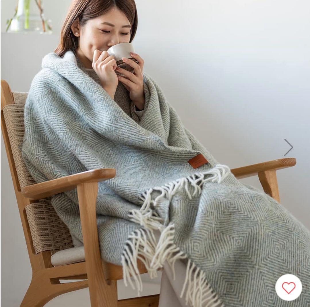 【新品未使用】ACTUS伊勢丹取扱い☆KLIPPANスローケット130×180