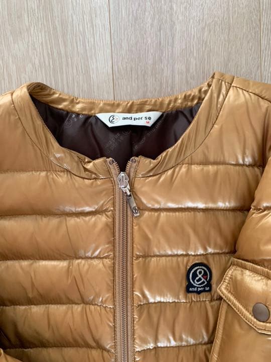 【美品】アンパスィ and per se  golf ダウン アウター