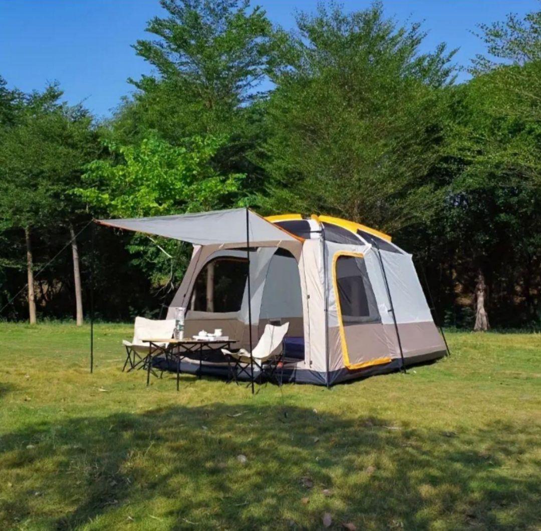 美品★4～6人用ベルテント 防風防水防塵 防虫 通気性◎キャンプ アウトドア用品