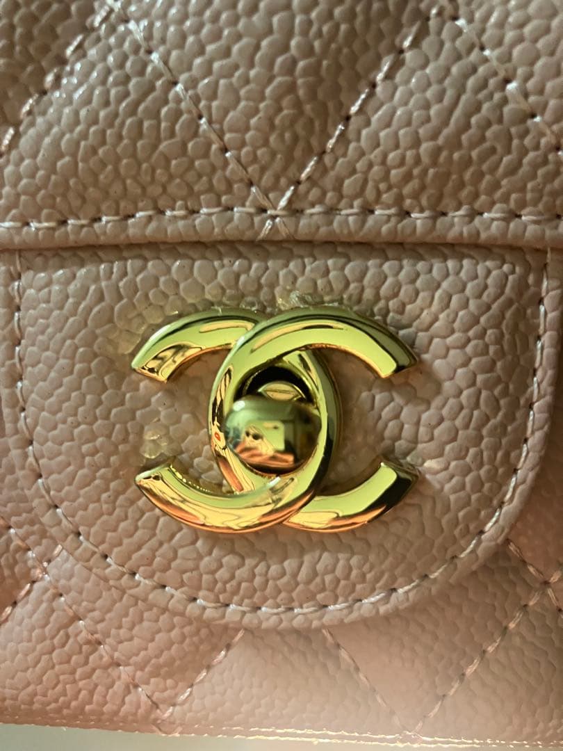 CHANEL マトラッセ　ショルダー　ピンク　シリアル　ノベルティ　コレが最後