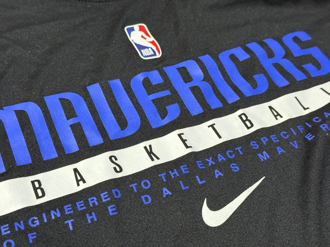 ナイキマーベリックスNBA 選手支給品UsedプラクティスTシャツLサイズ
