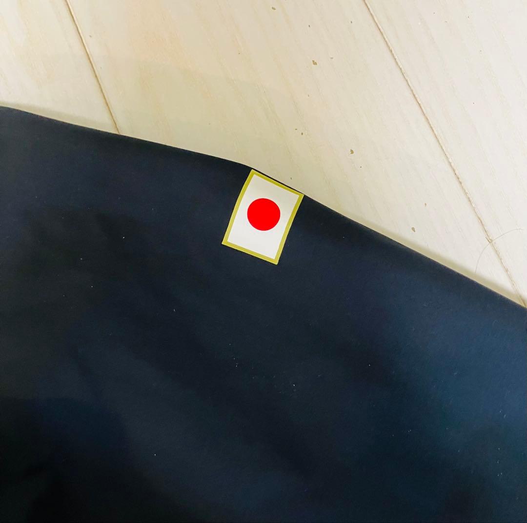 ラグビー日本代表　ウォームアップジャケット 黒/グレー　使用済み