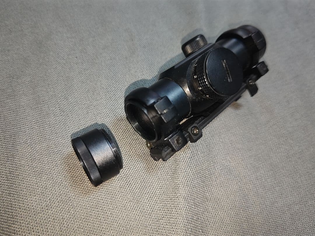 東京マルイ コルト パイソン専用マウントとtasco ドットサイトセット