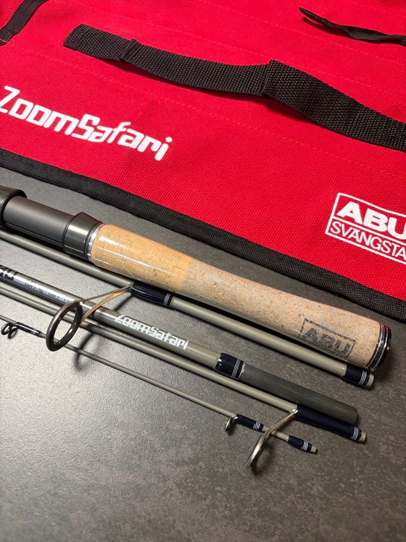 ABU ZoomSafari ルアーロッド キャリーケース付き
