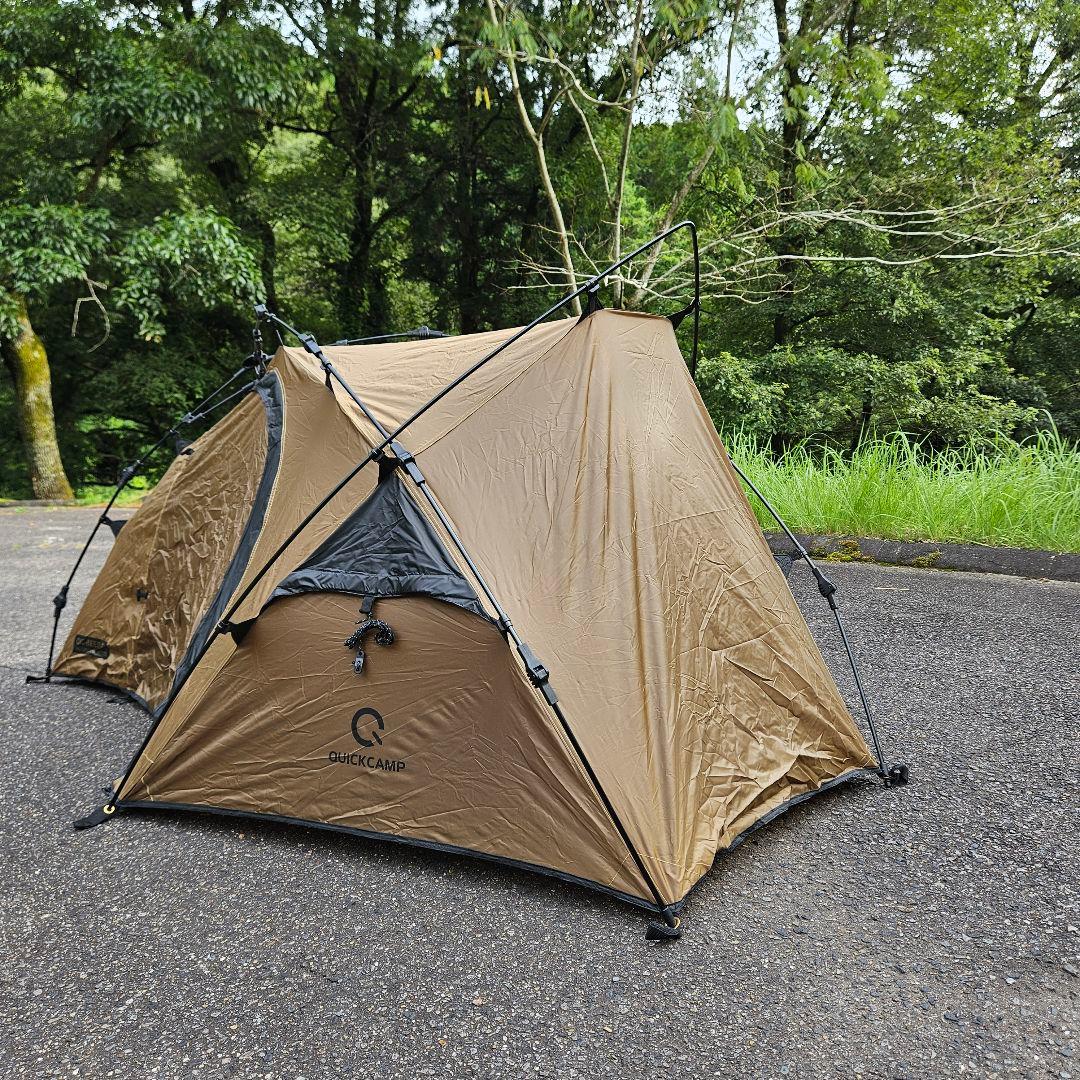 QUICKCAMP ワンタッチ ツーリングテント QC-BEETLE1 軽量