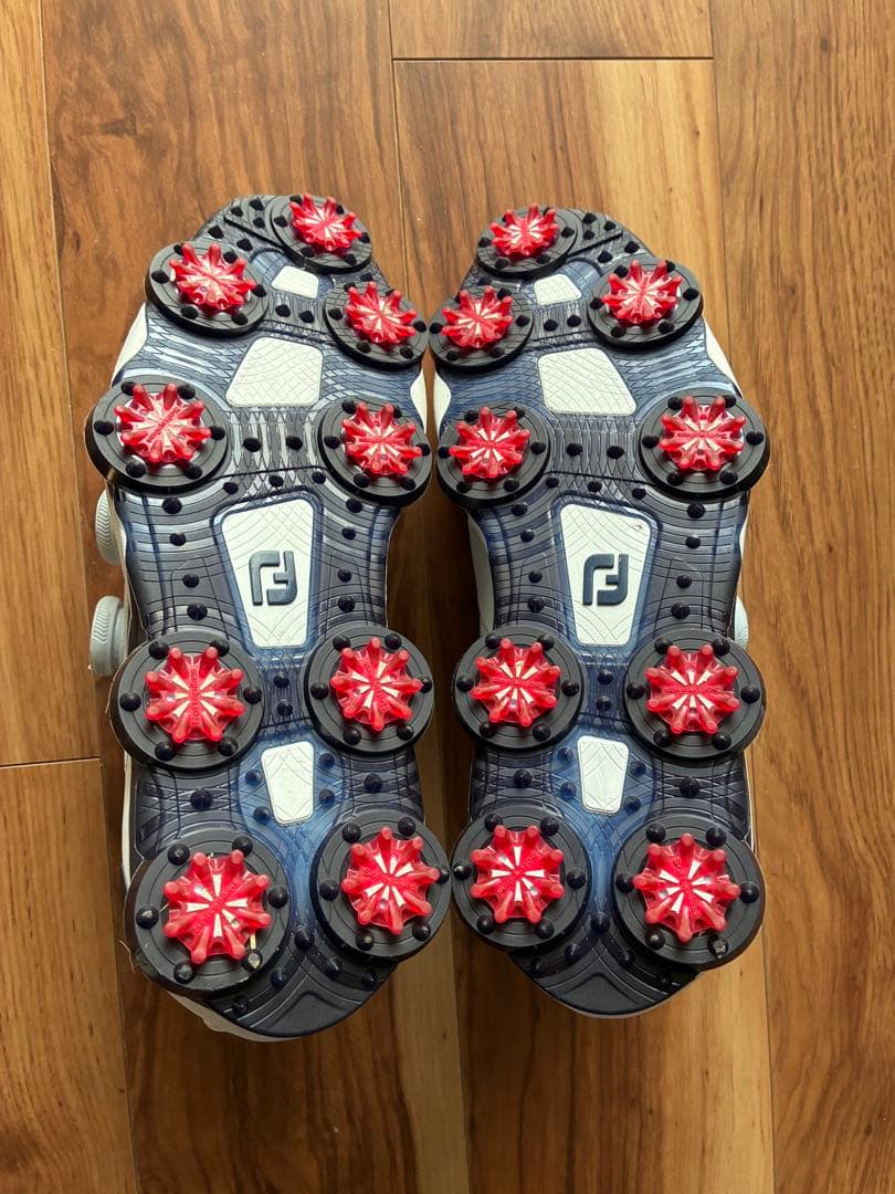 FootJoy ツアーアルファ　トリプルBOA ホワイト/ネイビー　27cm