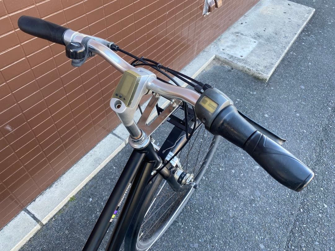 ブリジストン　ビレッタ　ベルトドライブ自転車　アルミフレーム
