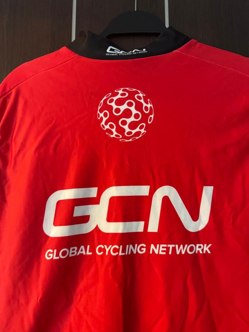 アソス assos GCN サイクルジャージ グレー/レッド/ホワイト