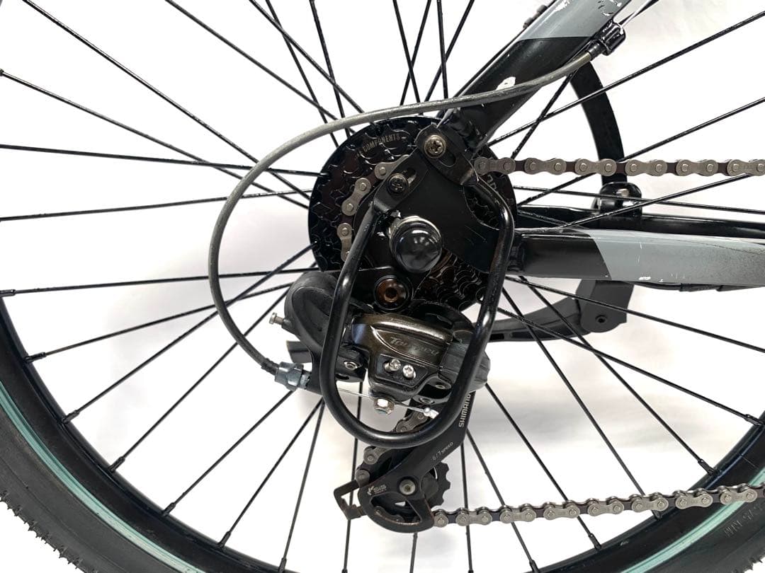 【即乘】送料無料 電動アシスト自転車 36V 7.8Ah 26インチ動作確認済