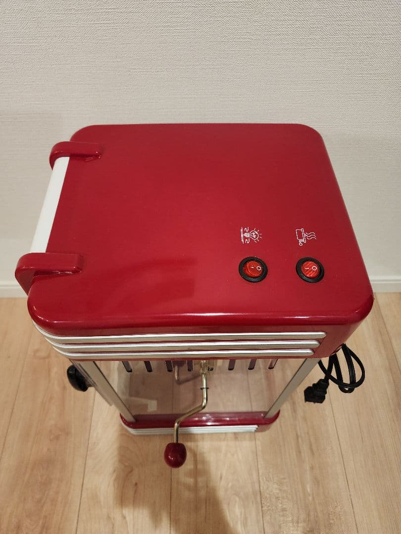 ポップコーンメーカー レトロスタイル PM-3600