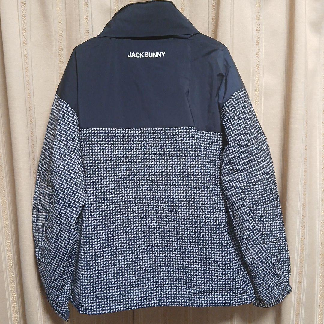 JACK BUNNY ネイビー チェック柄 ジャケット サイズ5 Lサイズ　新品