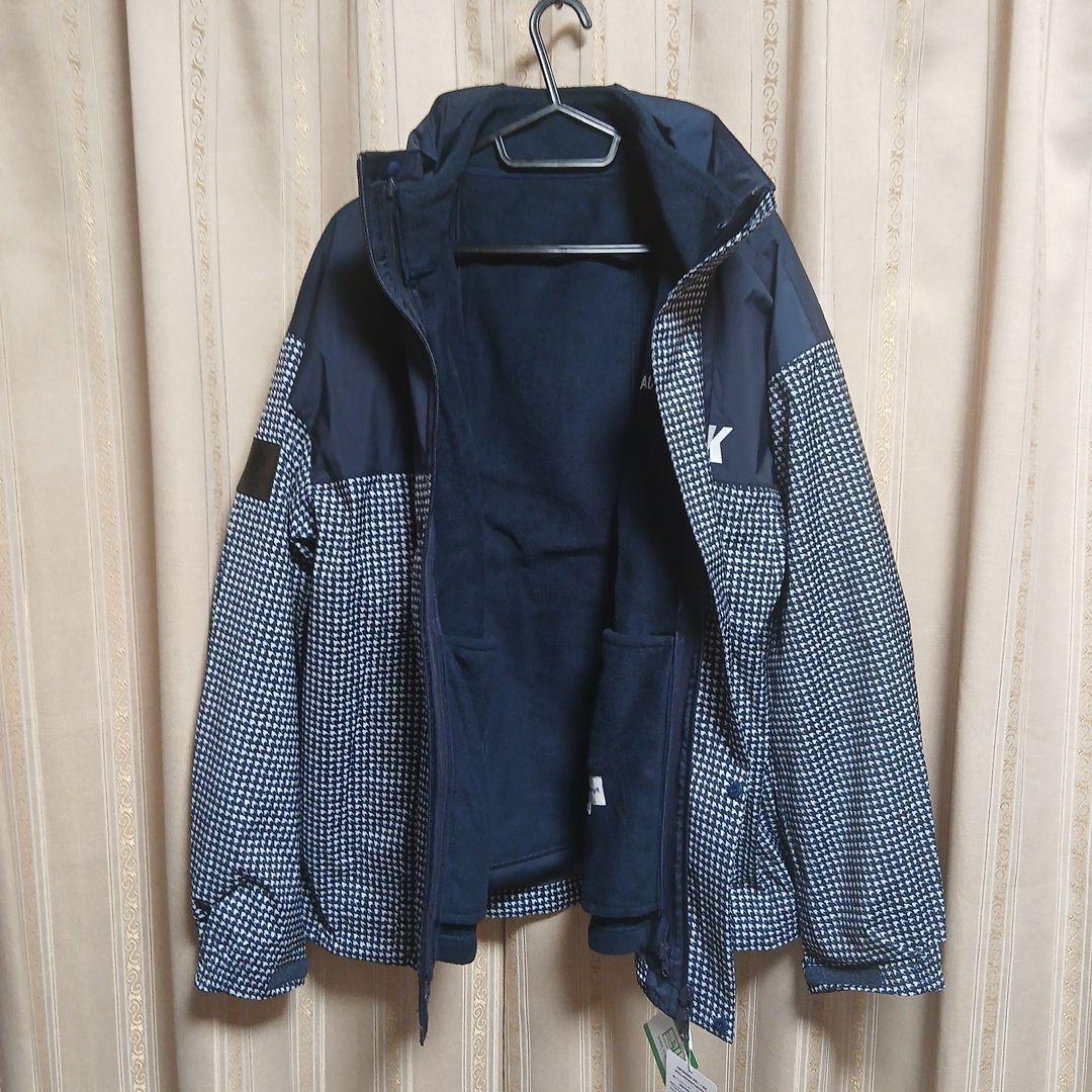 JACK BUNNY ネイビー チェック柄 ジャケット サイズ5 Lサイズ　新品