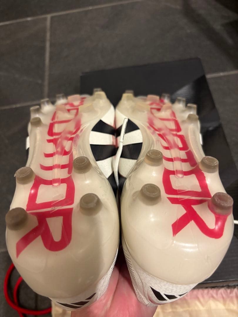 Adidas Predator Elite AG 26cm ホワイト/レッド