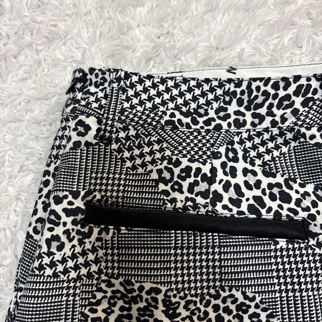 極美品　マスターバニー　パーリーゲイツ　　ヒョウ柄　フリル　ゴルフ　サイズ0