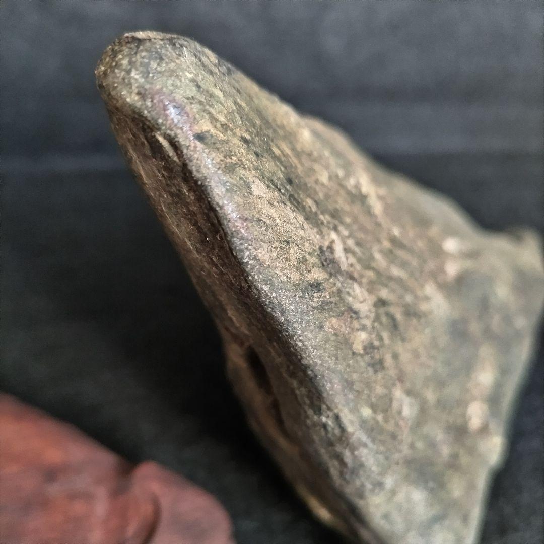 神居古潭石 輝緑石 青黒石 青古潭 茄子紺 自然石 水石 鑑賞石 盆石