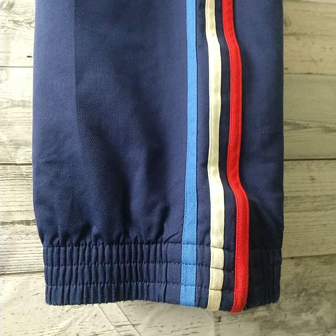希少サイズ☆アディダス フランス代表 刺繍ロゴ エンブレム トラックパンツ