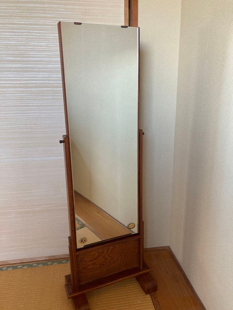 昭和レトロ　姿見　婚礼支度品