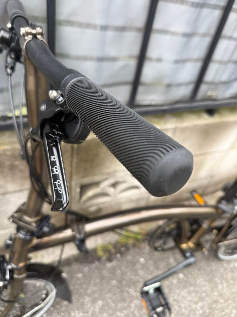 【極美品】ブロンプトン S6L ブラックエディション Raw Lacquer