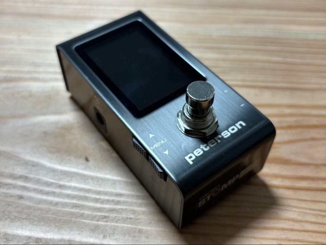 Peterson strobo stomp mini チューナー
