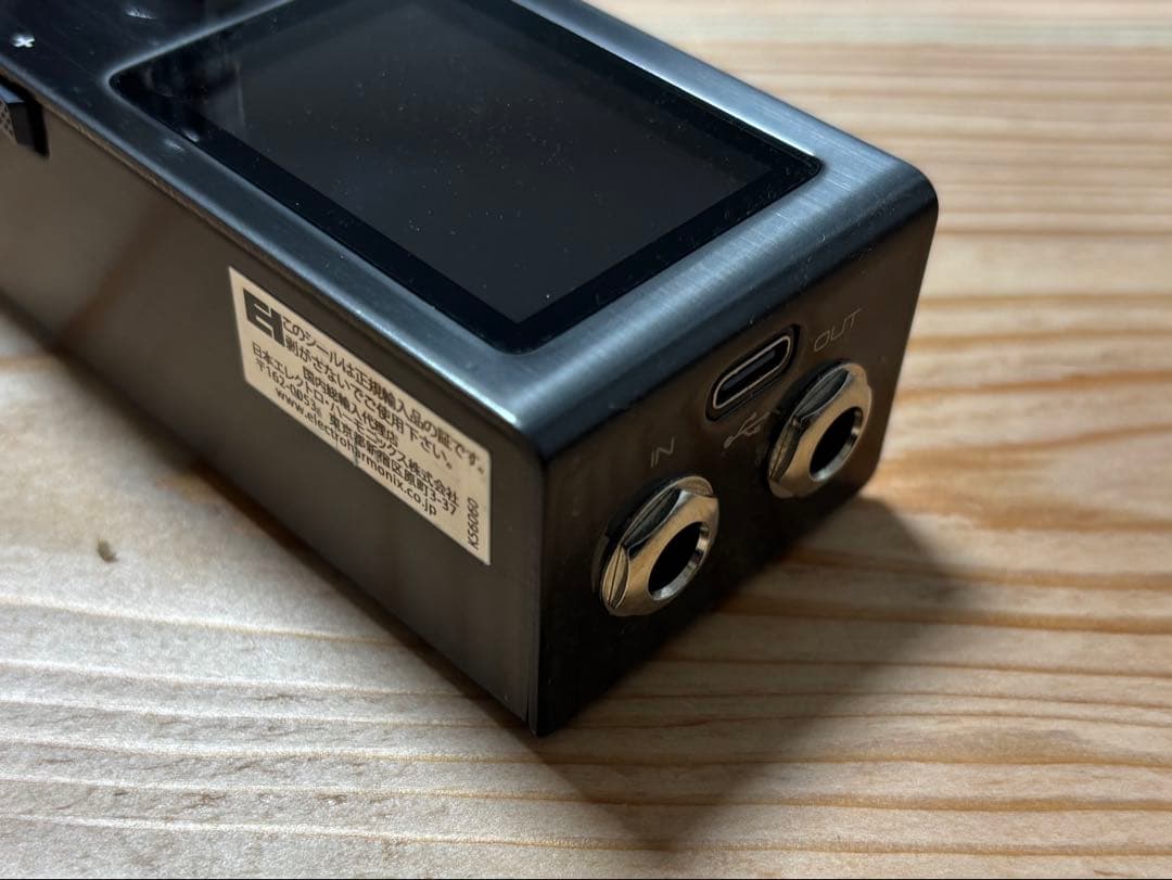 Peterson strobo stomp mini チューナー