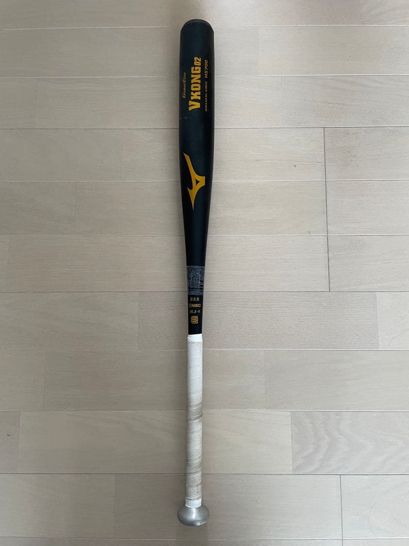 ミズノVコング02 硬式金属バット84cm 低反発モデル 高校野球対応