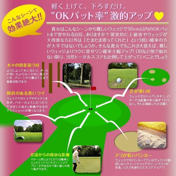 レディース★新品 ダイナミクス ツアーチッパー 33インチ 簡単スコアアップ