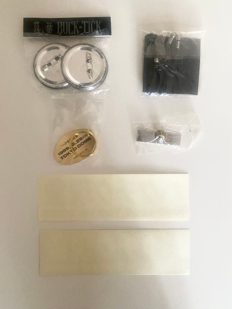 【新品】BUCK-TICK 昔のオフィシャルグッズ6点セット バクチク 櫻井敦司