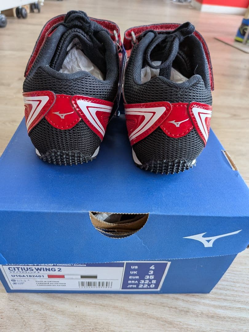Mizuno シティウスウイング2 陸上スパイク 22cm・新品未使用