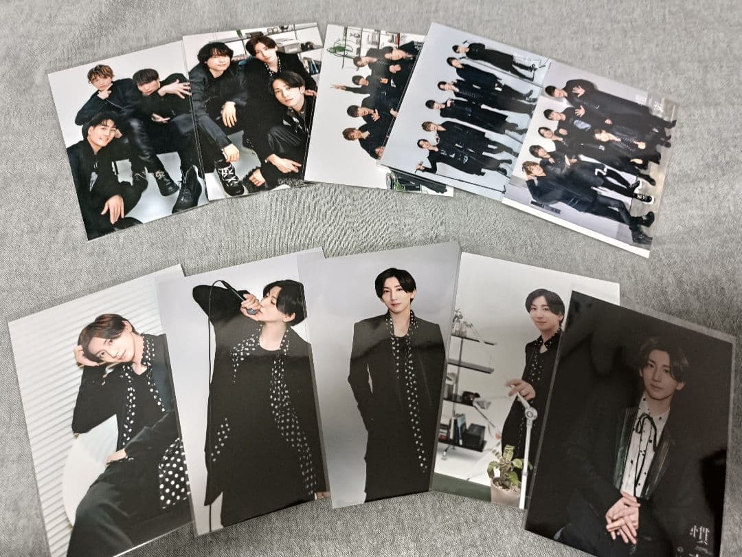 SixTONES 京本大我 フォトセット、ステッカー