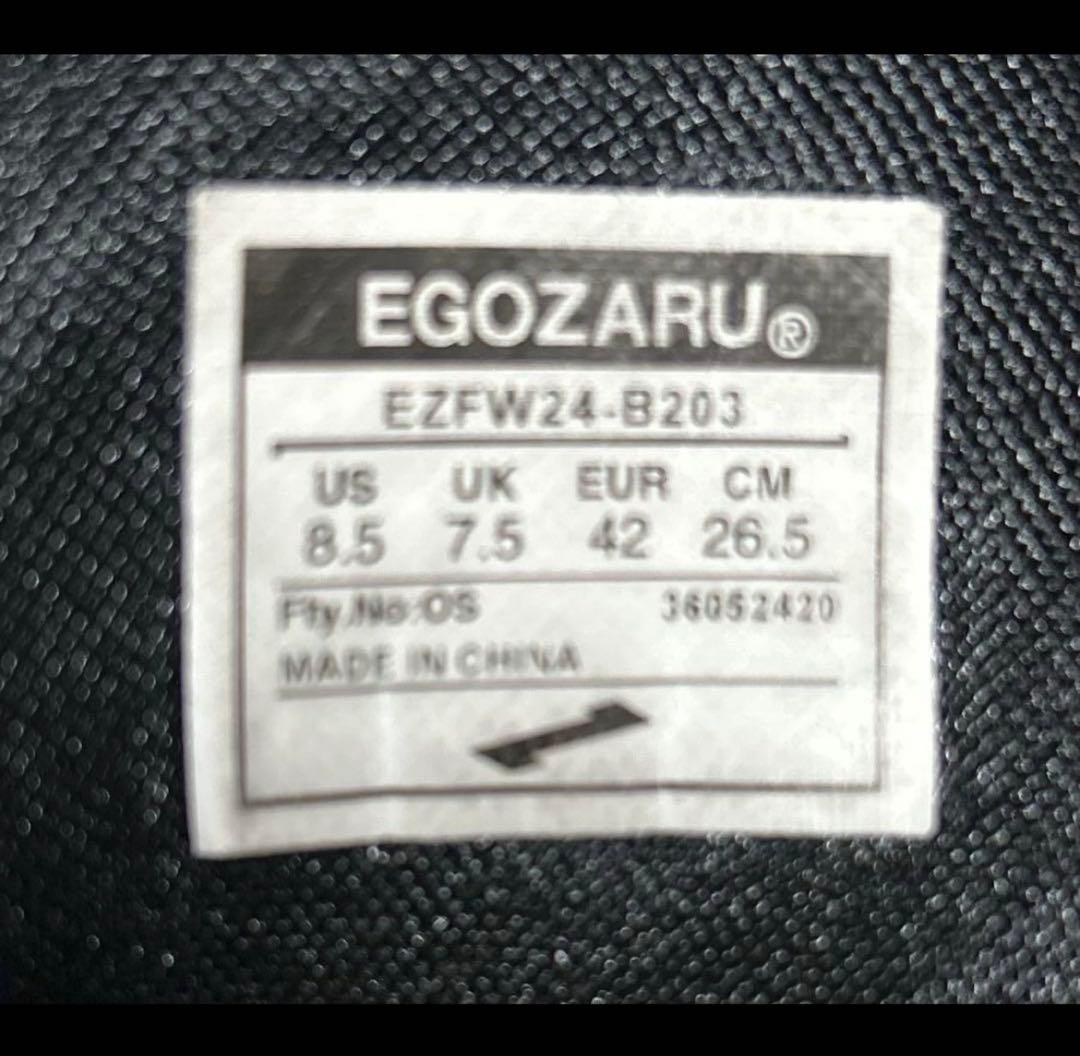T*様 EGOZARU バスケットボールシューズ ブラック