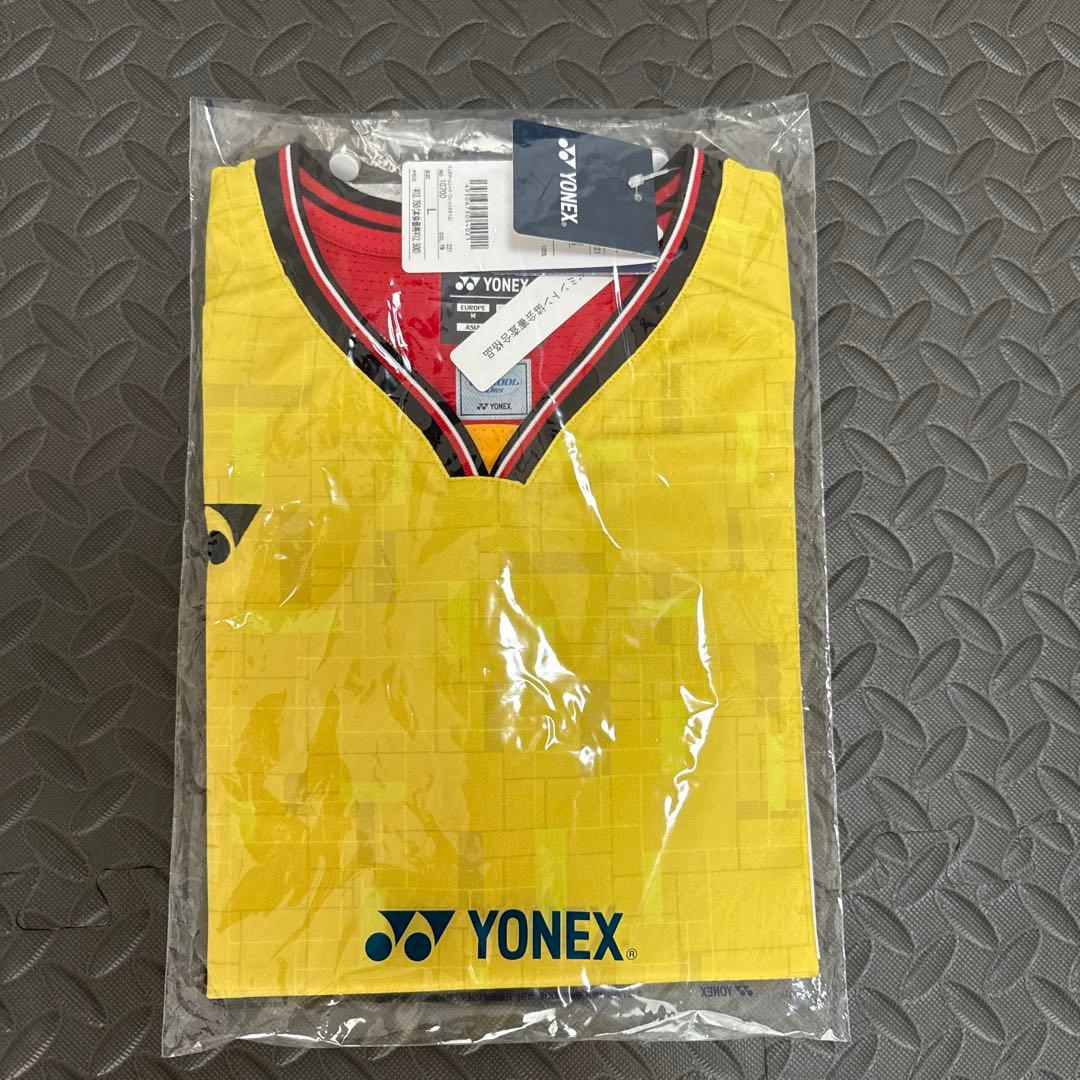 YONEX 日本代表 ゲームシャツ ユニ Lサイズ
