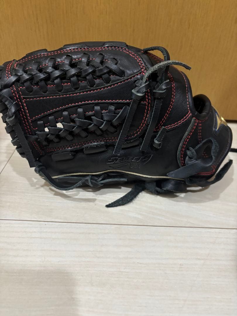 ミズノ 軟式グローブ 黒 軟式野球用 ミズノ セレクトナイン オールラウンド