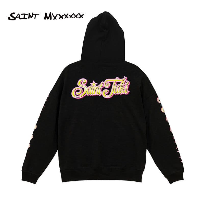 tuki. × ©SAINT Mxxxxxx コラボ パーカー