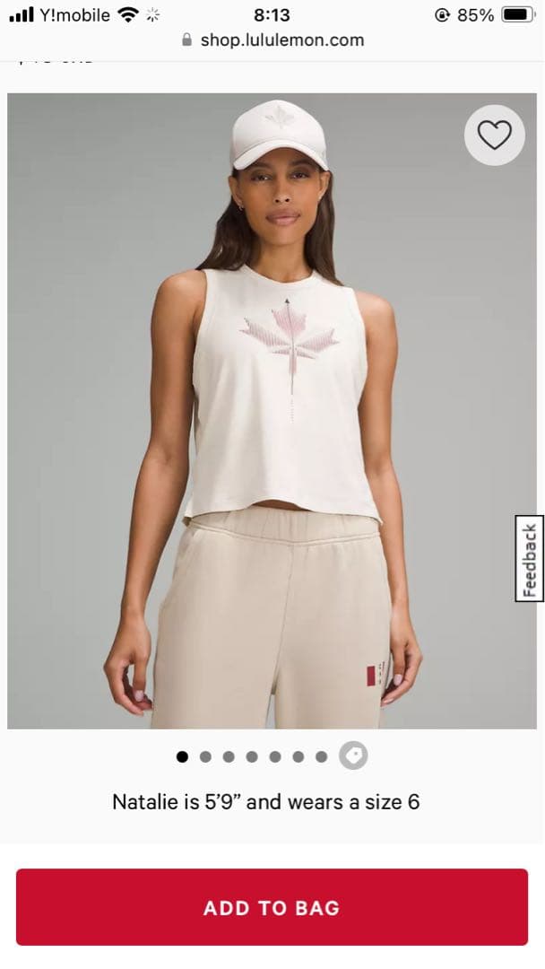 その他 Lululemon Cotton-Blend Tank Top