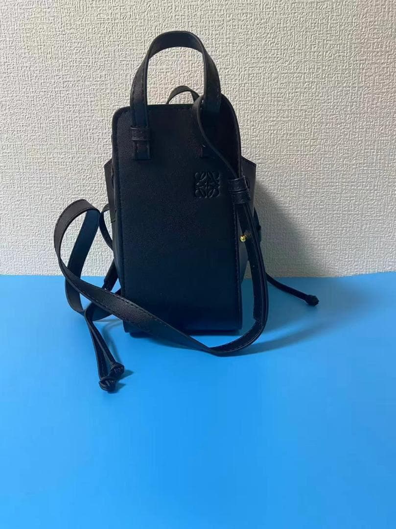 【美品】LOEWE ブラック トートバッグ