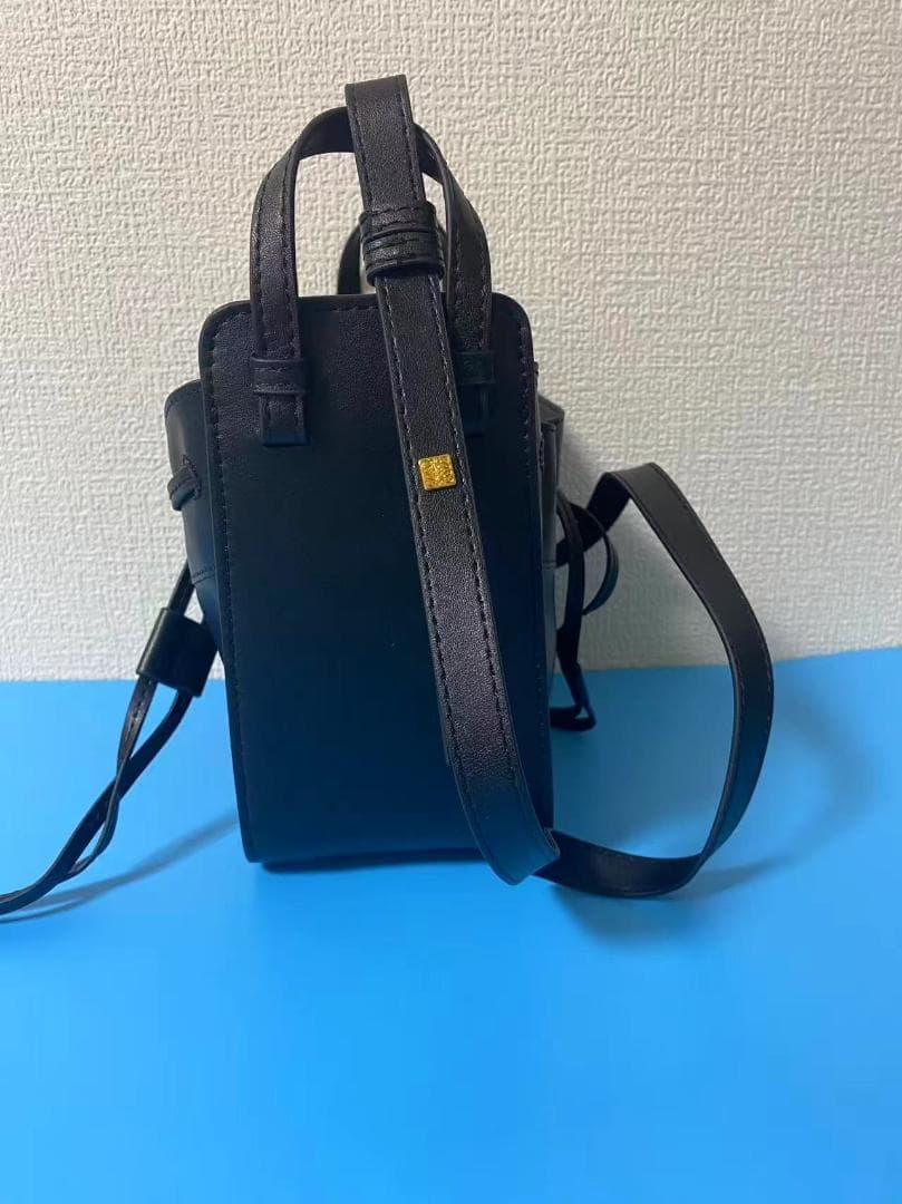 【美品】LOEWE ブラック トートバッグ