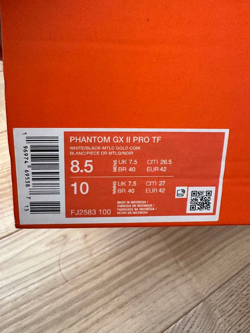 シューズ NIKE PHANTOM GX II PRO TF